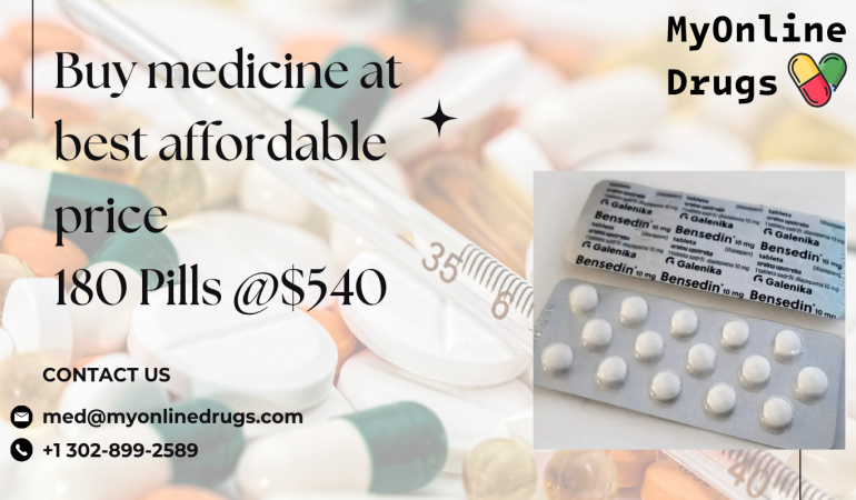 Buy Bensedin (Valium 10mg) at most affordable price in USA