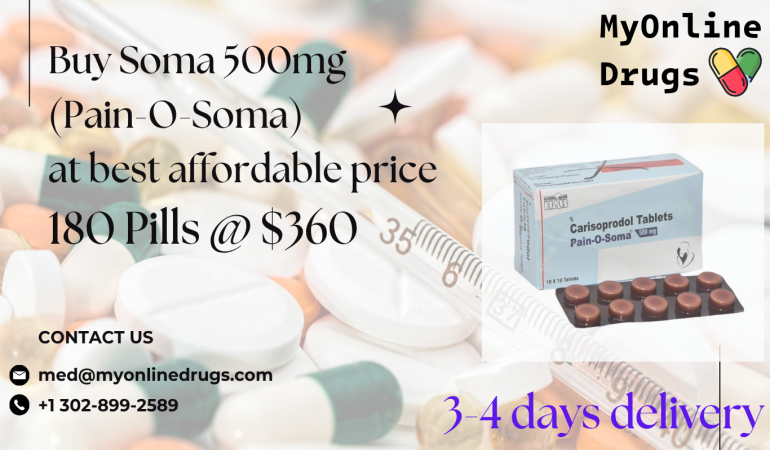 Soma (Carisoprodol): Understanding Muscle Relaxation, Pain Relief, and Safe Treatment Options