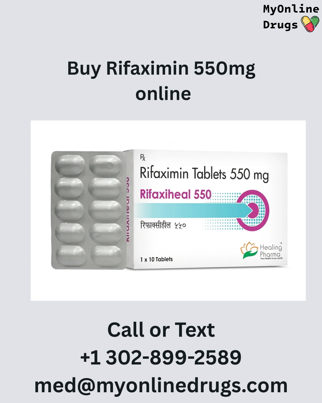 Rifaximin 550 mg Tablets: Uses, Dosage, Benefits, Side Effects & Safety Information