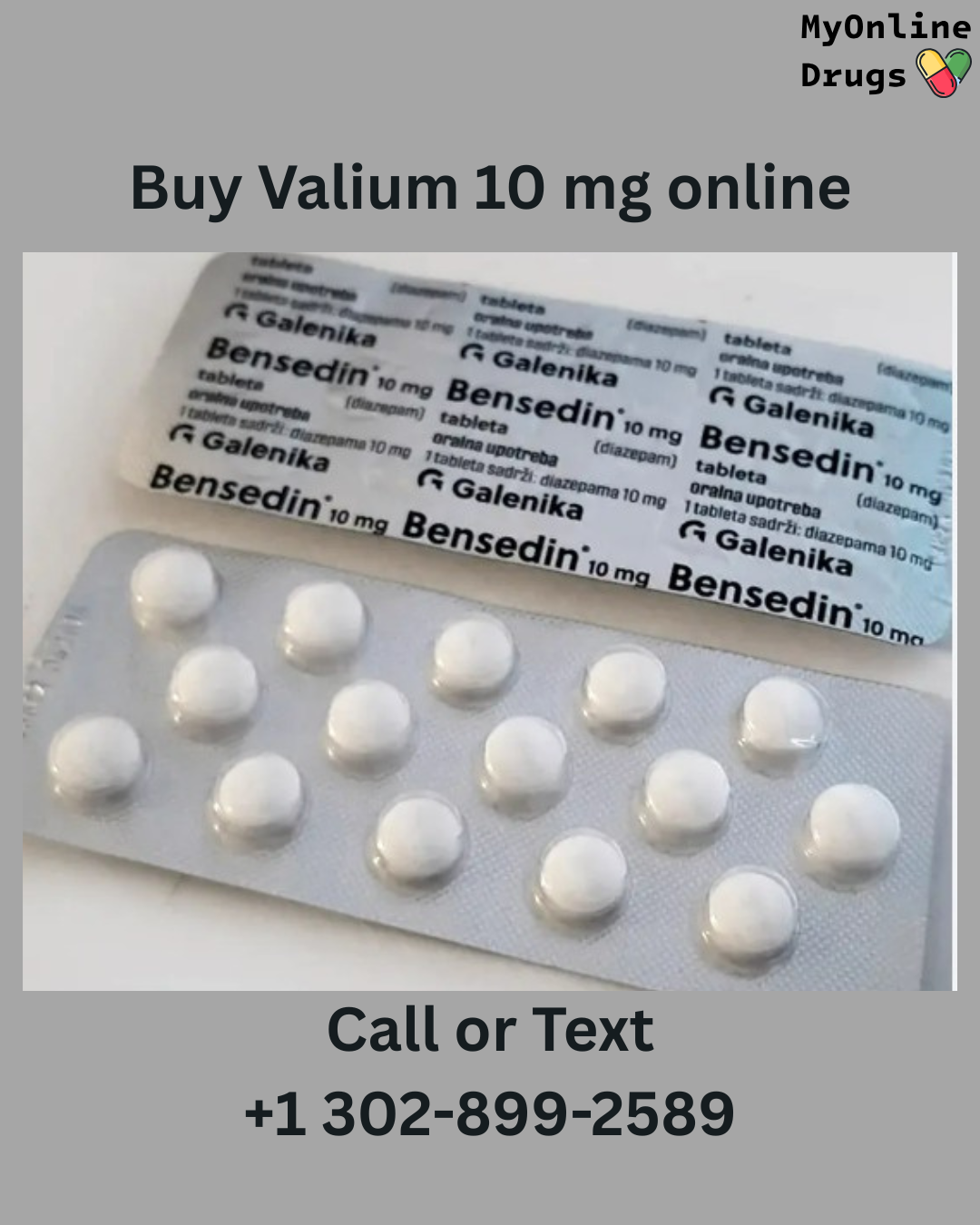 Valium 10mg / Diazepam 10mg (Bensidin 10)